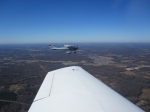 Flying in formation to go camping at Reelfoot Lake, TN