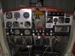 Instrument panel modification in progress