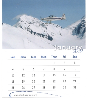 Alaska Airmen's calendar - January 2009