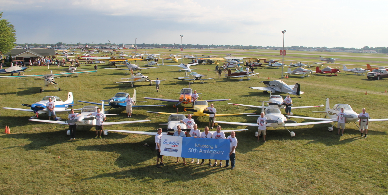 Mustangs at AirVenture 2016