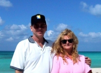 Rick & Linda in Bimini, Bahamas