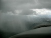 Rain showers enroute to Cranbrook, British Columbia, Canada