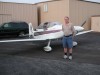 Rick about to start the Mustang's third trip to Alaska