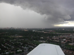 Weather approaching Regina airport