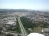 Base leg to Runway 24 at Merrill Field, Anchorage, Alaska