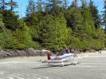 Mustang II C-GAIF on Vargas Island Beach