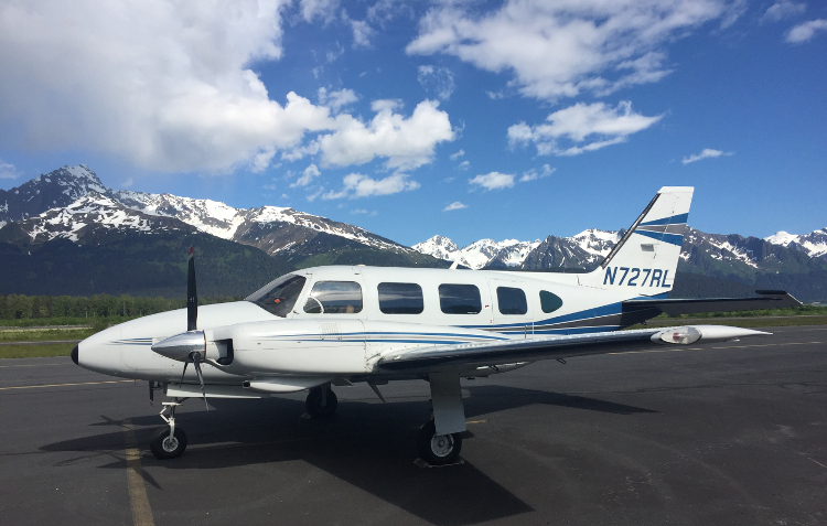 Navajo N727RL in Seward, Alaska